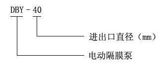 DBY-10不锈钢316L电动隔膜泵-型号