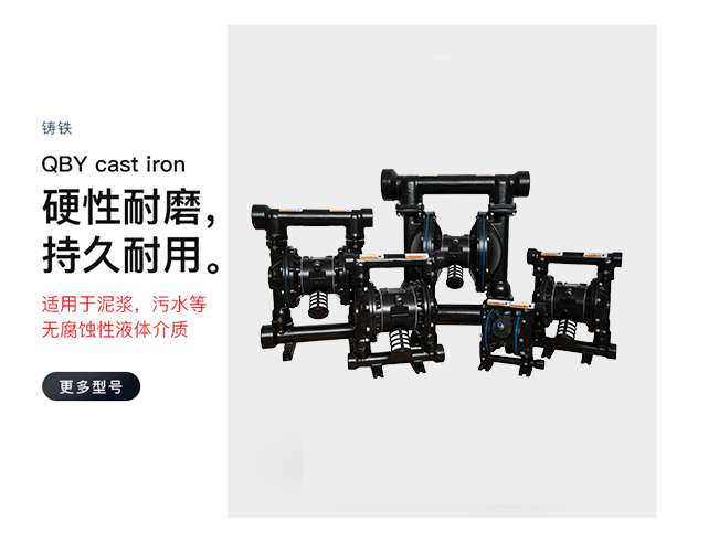 铸铁气动隔膜泵